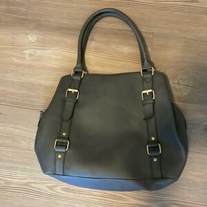 Grey Shoulder Handbag